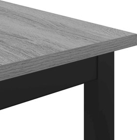 vidaXL Τραπεζαρίες 110 x 55 x 75 cm ΜΕΤΑΛΛΟ Ορθογώνιος