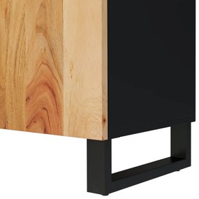 vidaXL Έπιπλο Τηλεόρασης 105x33,5x46 εκ Μασίφ Ξύλο Ακακίας &amp; Επ. Ξύλο