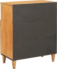 vidaXL Πλαϊνό γραφείο Ανοιχτό καφέ 33.5 x 60 x 75 εκ