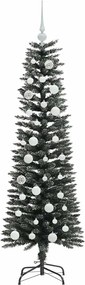 vidaXL Τεχνητό Χριστουγεννιάτικο Δέντρο με 150 LED Πράσινο 150 cm