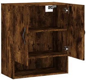 vidaXL Ντουλάπι Τοίχου Καπνιστή Δρυς 60x31x70 εκ. Επεξεργασμένο Ξύλο