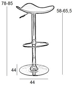 BAR5 ΜΑΥΡΟ PVC(Σ2)ΣΚΑΜΠΟ ΜΕ ΑΜΟΡΤΙΣΕΡ