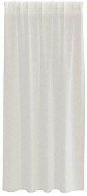 vidaXL Κουρτίνες με κουρτίνες 2 pcs Κρεμ 140x175cm Πολυεστέρας