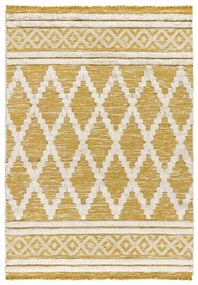 Beauty Home Χαλί βαμβακερό Morocotton 9236 150x220 Κίτρινο
