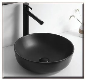GL SOLANTE-3 420*420*140 ΝΙΠΤΗΡΑΣ ΜΑΤΤ BLACK 81-8428