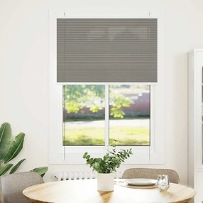 vidaXL Πλισέ περσίδα Ανθρακί 95x150 cm Πλάτος υφάσματος 94,4 cm