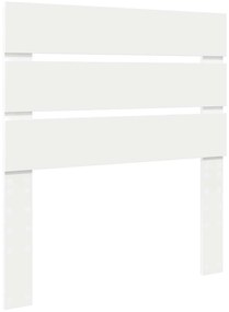 vidaXL Κρεβάτι Αποθήκης Λευκό 75 x 190 cm Επεξεργασμένο ξύλο