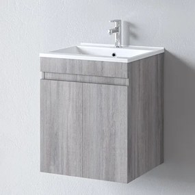 Martin Omega 50 Grey Oak - Βάση Επίπλου Με Νιπτήρα (50x45)