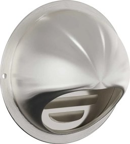vidaXL Καπάκια Αερισμού 8 τεμ. Ασημί 100 mm Ανοξείδωτο Ατσάλι