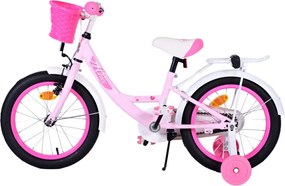 Ashley 16 Inch 23 cm Girls Coaster Brake Light pink/White
