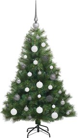 vidaXL Τεχνητό Χριστουγεννιάτικο Δέντρο Πράσινο 120 cm ΠΕ και PVC