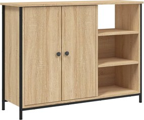 vidaXL Ντουλάπι Sonoma Δρυς 100 x 33 x 75 εκ. από Επεξεργασμένο Ξύλο