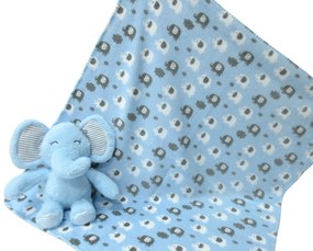 Σετ 2 τεμ Κουβέρτα Αγκαλιάς, Λούτρινο σε Κουτί Δώρου 720