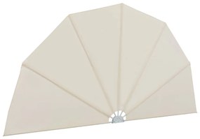 vidaXL Σκίαστρο Βεράντας Πλαϊνό Πτυσσόμενο Κρεμ 160 εκ.