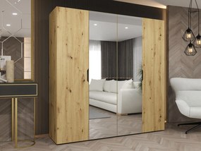 Ντουλάπα Malaga plus τετράφυλλη-Artisan