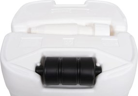 ΠΛΑΣΤΙΚΗ ΒΑΣΗ ΟΜΠΡΕΛΑΣ ΜΕ ΡΟΔΑ SOLBAS HM6113.01 ΛΕΥΚΗ- ΚΟΝΤΑΡΙ 33/50mm 46,5x23,5Υ