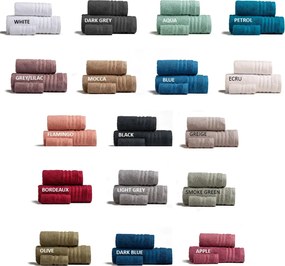 Πετσέτες Μπάνιου (Σετ 3τμχ) Melinen Premio 600gsm Καφέ