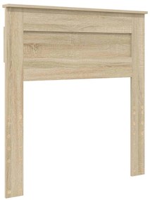 vidaXL Κρεβάτι Αποθήκης Δρύς Sonoma 75 x 190 cm Επεξεργασμένο ξύλο