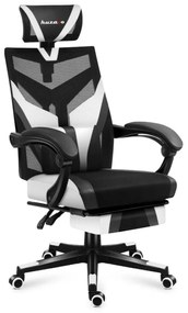 Καρέκλα Παιχνιδιού Huzaro HZ-Combat 5.0 White Λευκό Μαύρο