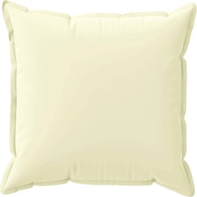 vidaXL Κάλυμμα Μαξιλαριού 2 τμχ. HOUTEN Κρεμ 55 x 55 εκ Πολυεστέρας