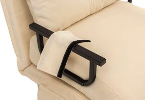 Πολυθρόνα-Κρεβάτι Κρέμα SENTO SINGLE 75x50x75