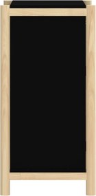 vidaXL Ντουλάπι Μαύρο 62 x 38 x 75 εκ. από Επεξεργασμένο Ξύλο