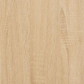 vidaXL Βάση Οθονών Sonoma Δρυς 100 x 24 x 13 εκ. από Επεξ. Ξύλο