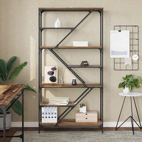 vidaXL Ράφι Βιβλίων Παλιό Ξύλο 91 x 36 x 176 εκ Επεξεργασμένο ξύλο