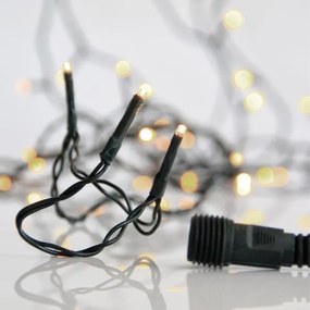 Eurolamp Σειρά 1300 LED Απαλό Λευκό Σταθερό 64.95m Πράσινο Καλώδιο ΙΡ44 Επέκταση Έως 2 Τμχ. 600-11313