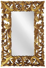 Artekko Mirroki Ξύλινος Χρυσός Σκαλιστός Καθρέπτης Τοίχου (150x100)cm - 667-4030-A - 667-4030-A
