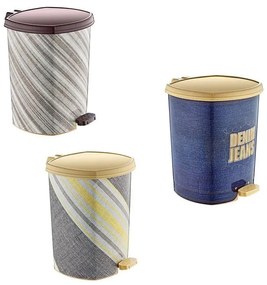 Κάδος σκουπιδιών με πεντάλ 40cm D009 X160- Trash can - bin