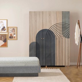 Τριφυλλη Ντουλαπα Σονομα LENA 52x135x192