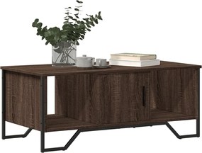 vidaXL Τραπεζάκι Σαλονιού Καφέ Δρυς 100x51x40 εκ. Επεξεργασμ. Ξύλο