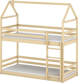 Σπίτι κουκέτα AXEM 90x200 πεύκου LN8184