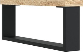 vidaXL Ντουλάπι Sonoma Δρυς 34,5x32,5x90 εκ. από Επεξεργασμένο Ξύλο