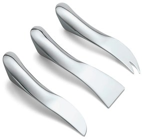 Σετ Σερβιρίσματος Τυριών (3τμχ) Wave 189001 L18cm Inox Philippi Stainless Steel