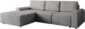 Γωνιακός καναπές Bella L-Gkri Skouro-Αριστερή