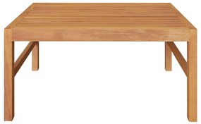vidaXL Τραπέζι Κήπου 63 x 63 x 30 εκ. από Μασίφ Ξύλο Teak