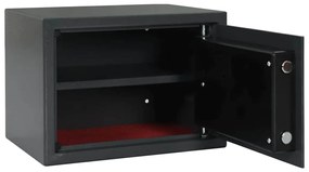 vidaXL Ψηφιακό Ασφαλές Σκούρο γκρι 25 x 35 x 25 εκ Ατσάλι