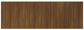 vidaXL Κεφαλάρι Κρεβατιού Καφέ Δρυς 240x1,5x80 εκ. Επεξεργασμένο Ξύλο