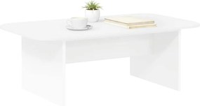 vidaXL Τραπεζάκι σαλονιού Λευκό 93 x 53 x 33 εκ Επεξεργασμένο ξύλο