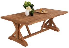 Τραπέζι Kronos HM5964 240x100x75cm Natural Ξύλο