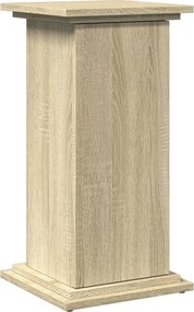 vidaXL Βάση Οθόνης με Αποθ. Sonoma Δρυς 31x30x60 εκ Επεξεργασμένο Ξύλο