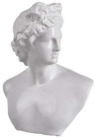 Artekko Julian Διακοσμητικό Άγαλμα Κεραμικό Λευκό (17,8x14x23,6)cm