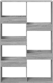 vidaXL Βιβλιοθήκη Γκρι Sonoma 100x33x155,5 εκ. από Επεξεργ. Ξύλο