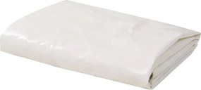 vidaXL Μουσαμάς Λευκός 1,5 x 20 μ. 650 γρ./μ.²