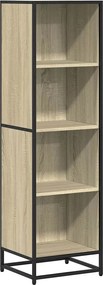 vidaXL Βιβλιοθήκη Χρώμα sonoma Δρυς 40x35x139 εκ. Μοριοσανίδα