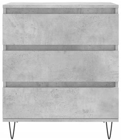 vidaXL Ντουλάπι Γκρι Σκυροδέματος 60x35x70 εκ. Επεξεργασμένο Ξύλο