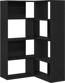 vidaXL Ντουλάπι 2 pcs Μαύρη Οξυά 85 x 85 x 140 εκ. Επεξεργασμένο ξύλο