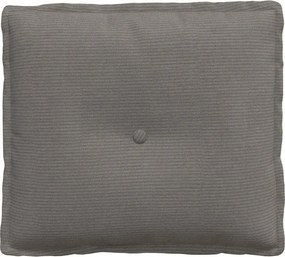 vidaXL Μαξιλάρι Πλάτης Ανοιχτό γκρι 50 x 45 x 19 cm